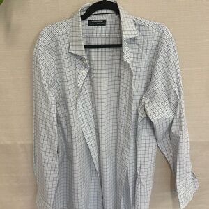 Nordstrom White Casual Button Down Shirt